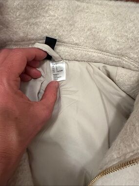 Cozy Cream colored Jacket - Soft Lining